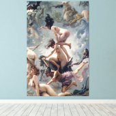Luis Ricardo Falero - De heksensabbat Canvas Afdruk (Insitu (Houten vloer))