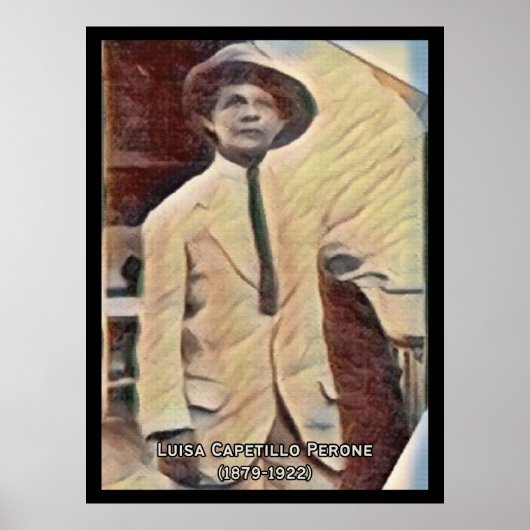 Luisa Capetillo Vintage Poster (Voorkant)