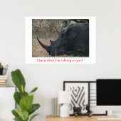 Luister als ik met je praat! poster (Thuiskantoor)