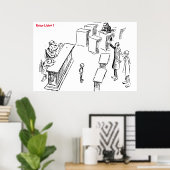 Luister alsjeblieft naar Poster (Thuiskantoor)