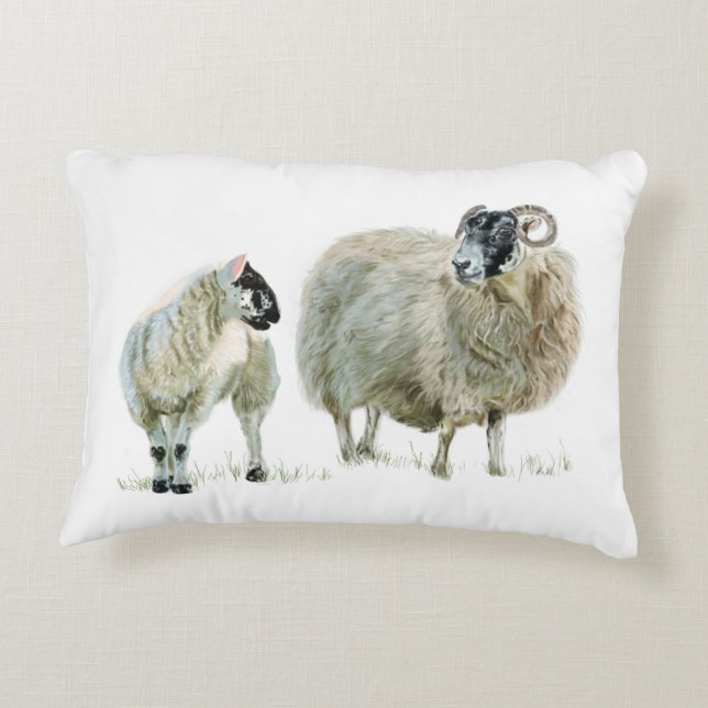 Luister altijd naar je Maa! Decoratief Kussen (Achterkant)