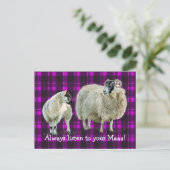 Luister altijd naar je Maya! Briefkaart (Staand voorkant)