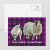 Luister altijd naar je Maya! Briefkaart (Voorkant / Achterkant)