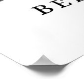 Luister Beethoven Beste Klassieke Muziek Componist Poster (Hoek)