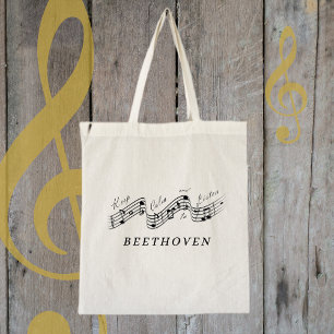 Luister Beethoven Beste Klassieke Muziek Componist Tote Bag