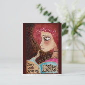 "Luister" Briefkaart (Staand voorkant)