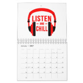 Luister en chill kalender (Jan 2027)