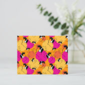 Luister en zing briefkaart (Staand voorkant)