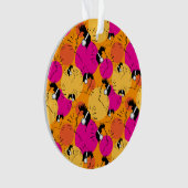 Luister en zing ornament (voorkant)