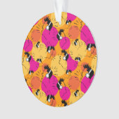 Luister en zing ornament (voorkant)