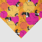 Luister en zing tissuepapier (Detail)