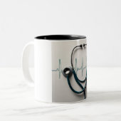 Luister goed: deze Mok heeft een hartslag (Voorkant links)