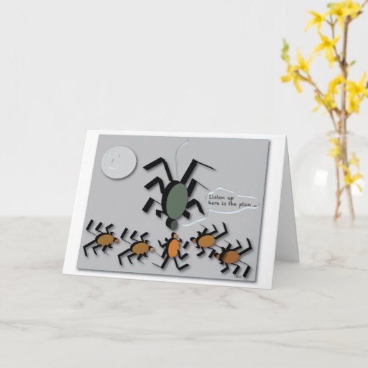 Luister goed kaart (Gele Bloem)