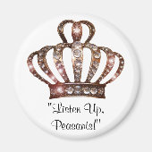 "Luister goed, paasantia!" Magnet (Voorkant)