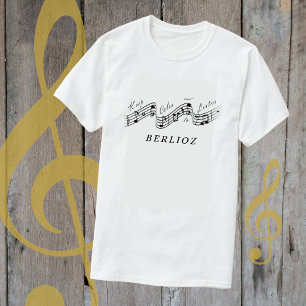 Luister Hector Berlioz Klassieke Muziek Componist T-shirt