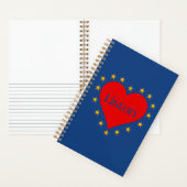 Luister Intuition Notitieboek in het blauw (Binnen)