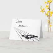 Luister maar kaart (Gele Bloem)