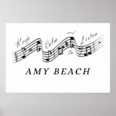 Luister naar Amy Beach Best Classical Music Compos Poster (Voorkant)