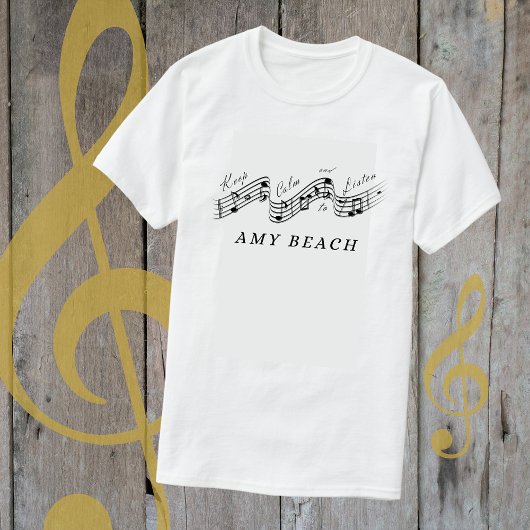 Luister naar Amy Beach Best Classical Music Compos T-shirt