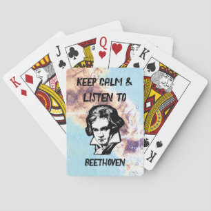 Luister naar Beethoven Classic speelkaarten