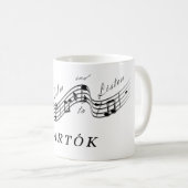 Luister naar Béla Bartók Best Classical Music Comp Koffiemok (Voorkant rechts)