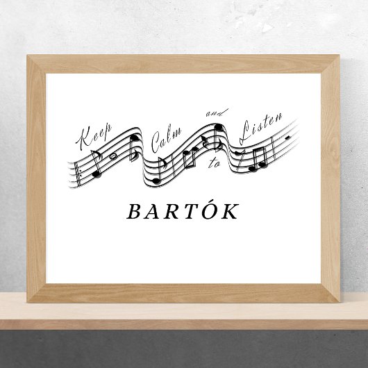 Luister naar Béla Bartók Best Classical Music Comp Poster