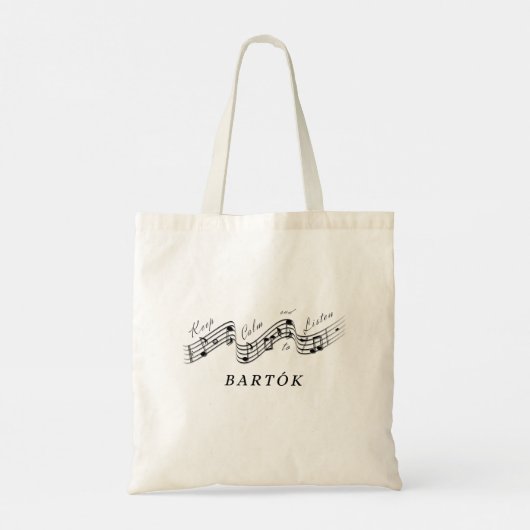Luister naar Béla Bartók Best Classical Music Comp Tote Bag (Achterkant)