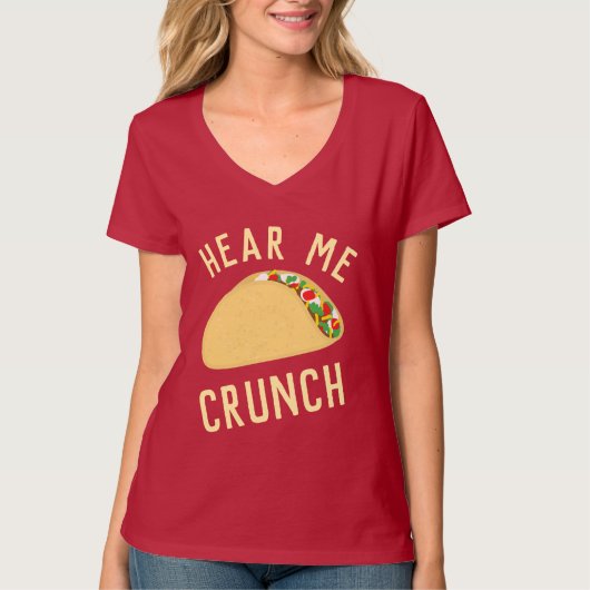 Luister naar Crunch Taco T-shirt (Voorkant)