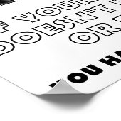 Luister naar dames Funny Hunting Poster (Hoek)