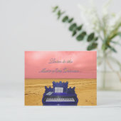 Luister naar de muziek van het Universe Art Briefk Briefkaart (Staand voorkant)