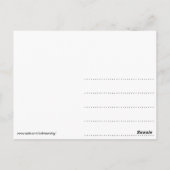 Luister naar de muziek van het Universe Art Briefk Briefkaart (Achterkant)