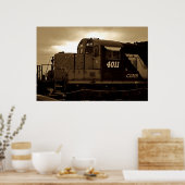 Luister naar de print van My Train Coming' (Keuken)