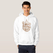 Luister naar de Roots Brown Ink Hoodie (Voorkant volledig)