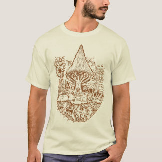 Luister naar de Roots Brown Ink T-shirt