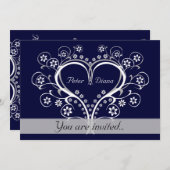 Luister naar de uitnodigingen voor mijn hartsbruil (Voorkant / Achterkant)