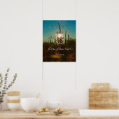 Luister naar de wind poster (Keuken)