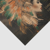 Luister naar de wind tissuepapier (Detail)