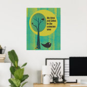 Luister naar het Poster van Crabgras Retro (Thuiskantoor)