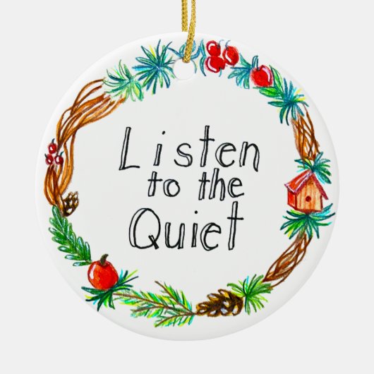 Luister naar het stille Ornament (Voorkant)