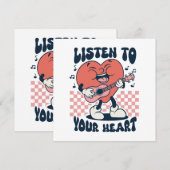 luister naar je hart (Voorkant / Achterkant)