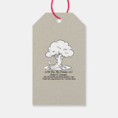Luister naar je hart cadeaulabel (Achterkant)