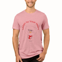 Luister naar je Hart Heren T-shirt