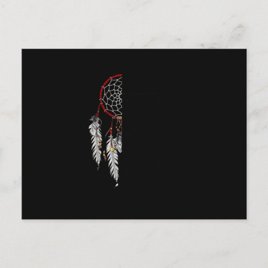 Luister naar je hart Het kent inheemse Amerikanen Aankondigingskaart (Voorkant)