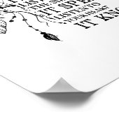 Luister naar je hart Het kent inheemse Amerikanen Poster (Hoek)