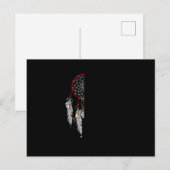 Luister naar je hart Het kent inheemse Amerikanen Uitnodiging Briefkaart (Voorkant / Achterkant)