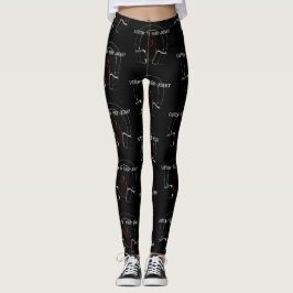 Luister naar je hart leggings