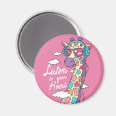 Luister naar je hart Magnet (Voorkant / Achterkant)