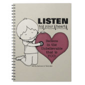 Luister naar je hart notitieboek (Voorkant)