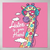 Luister naar je hart poster (Voorkant)