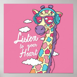 Luister naar je hart poster